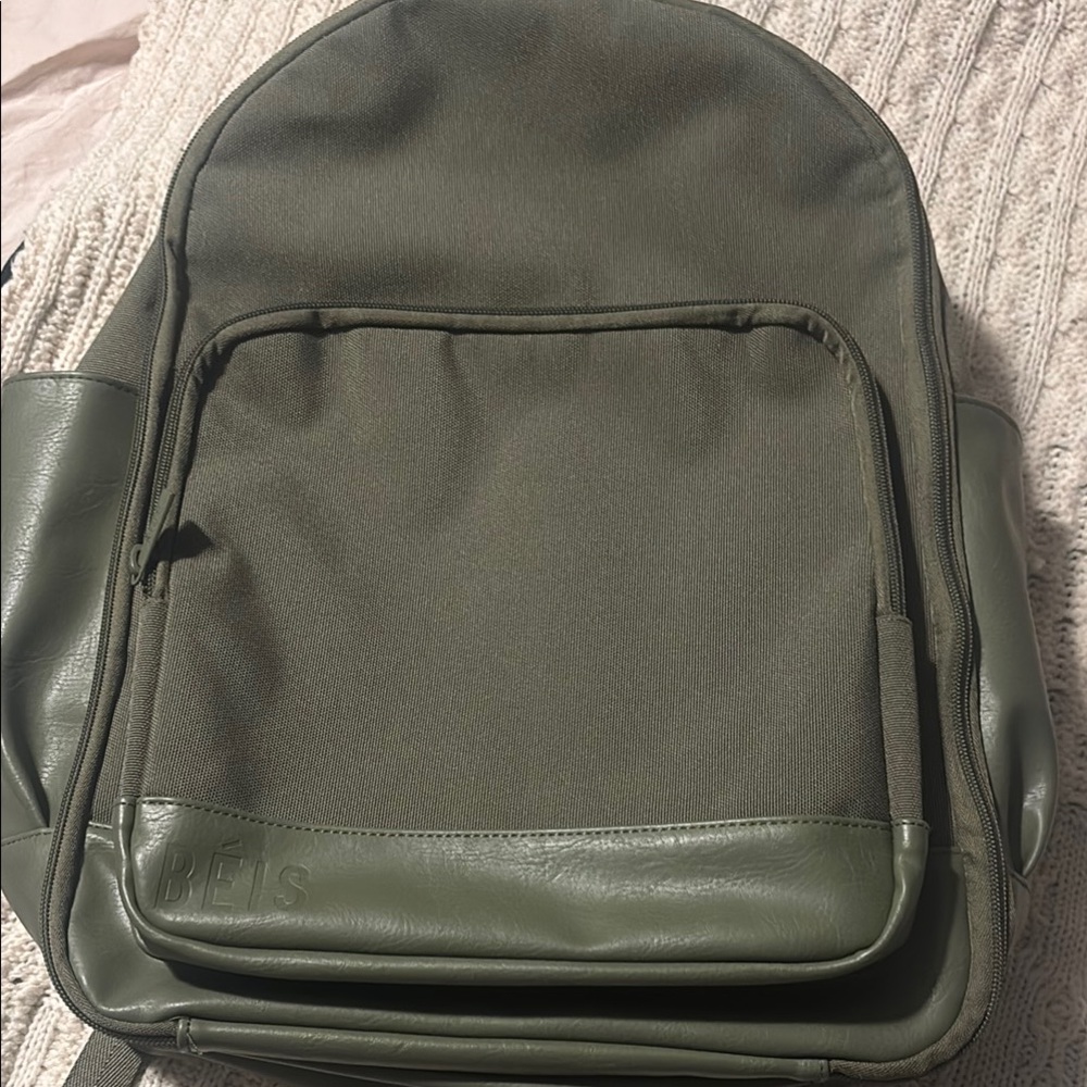 Beis The Travel Backpack in Olive (The OG Backpack)